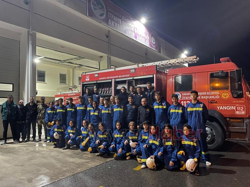 SAKTİM üyeleri yangın eğitimi aldı
