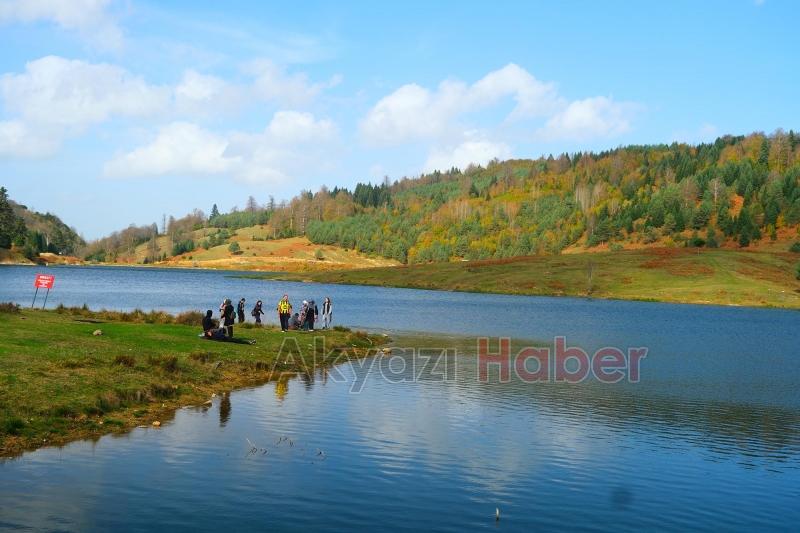 Zorlu parkurda sonbaharın tonlarını deneyimlediler