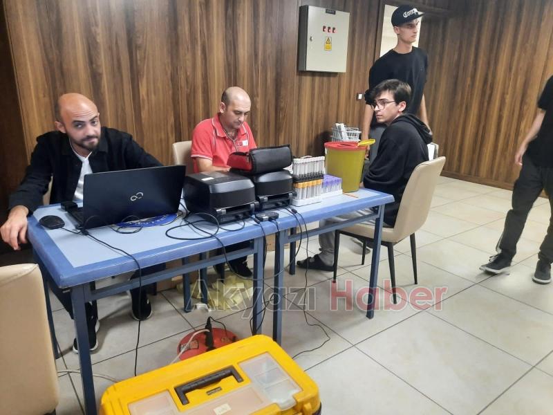 Akyazı KYK'da kan bağışı etkinliği
