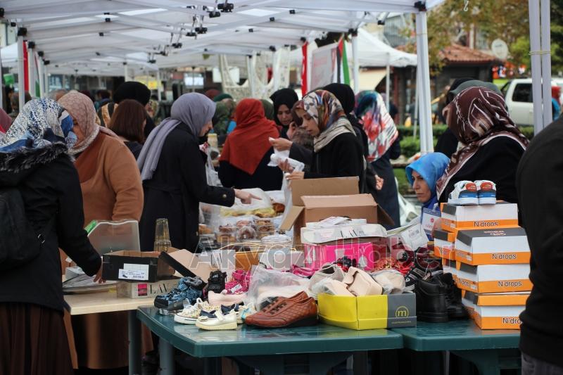 Akyazı Müftülüğü'nden Gazze için yardım kermesi