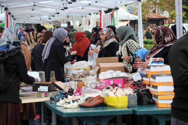 Akyazı Müftülüğü'nden Gazze için yardım kermesi