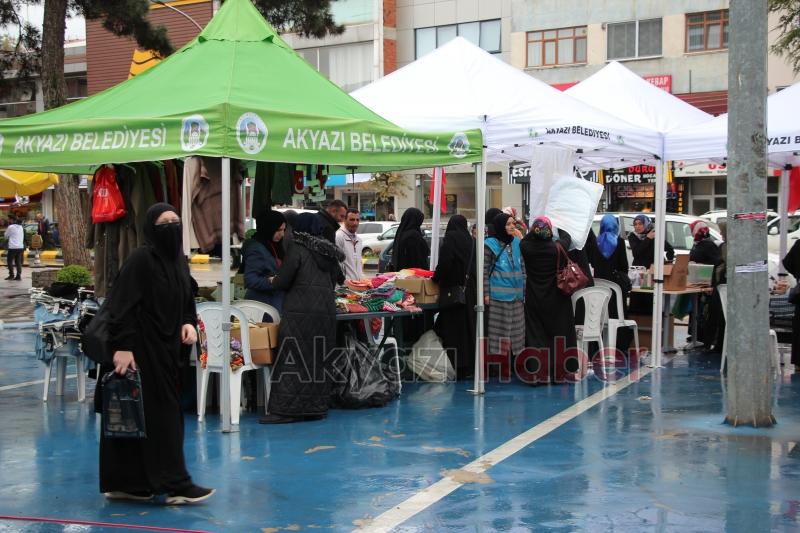 Akyazı Müftülüğü'nden Gazze için yardım kermesi