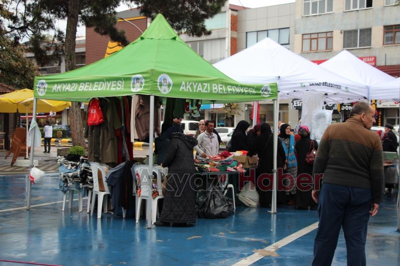Akyazı Müftülüğü'nden Gazze için yardım kermesi