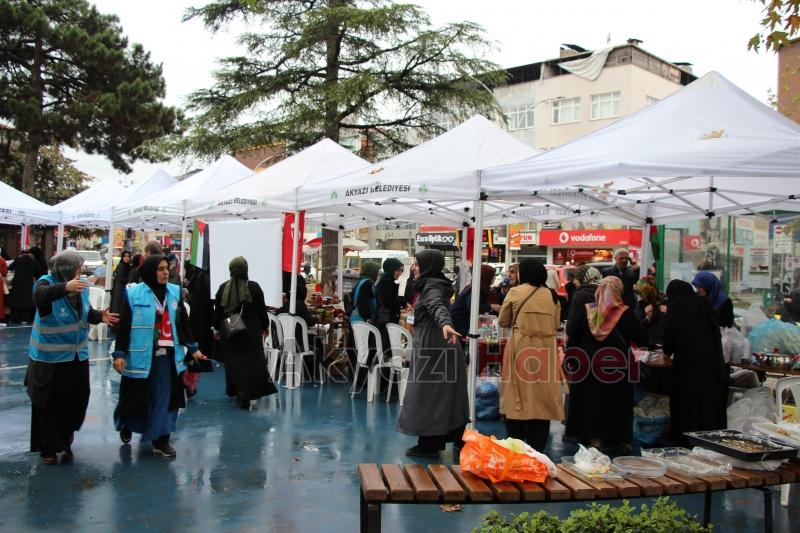 Akyazı Müftülüğü'nden Gazze için yardım kermesi