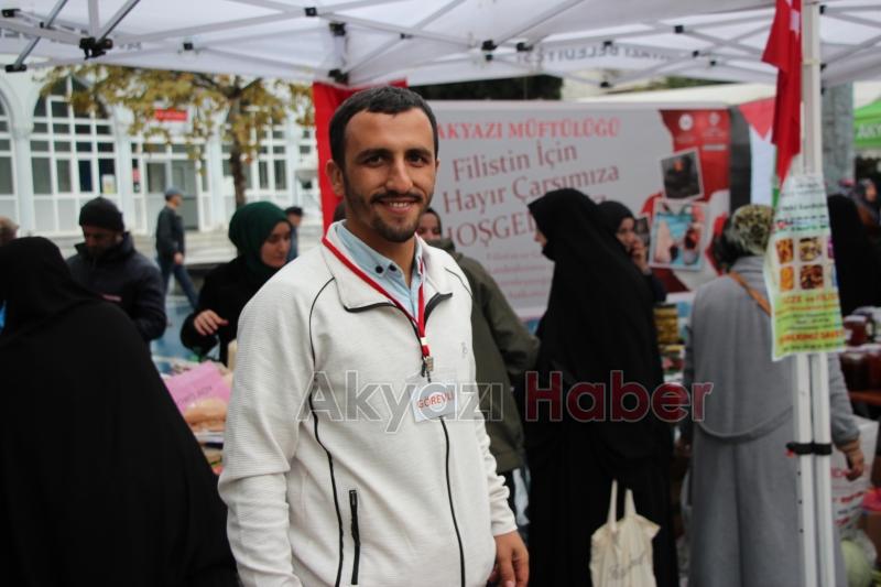 Akyazı Müftülüğü'nden Gazze için yardım kermesi