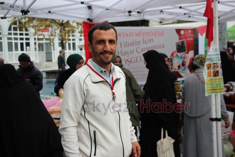 Akyazı Müftülüğü'nden Gazze için yardım kermesi