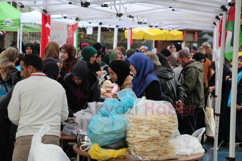 Akyazı Müftülüğü'nden Gazze için yardım kermesi