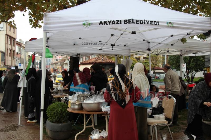 Akyazı Müftülüğü'nden Gazze için yardım kermesi