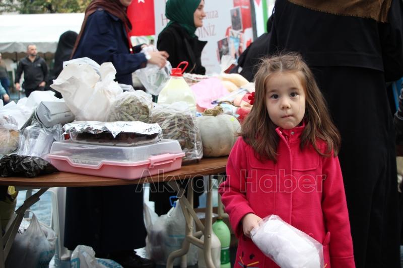 Akyazı Müftülüğü'nden Gazze için yardım kermesi
