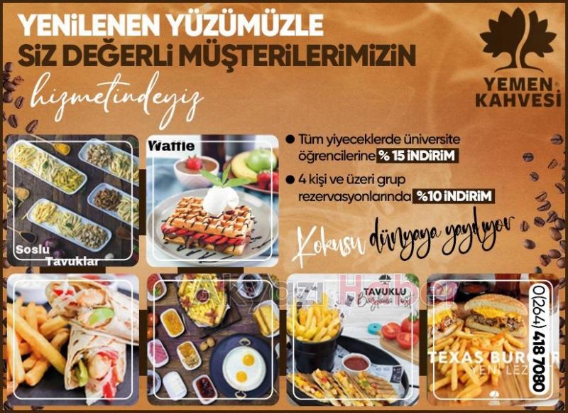 Yenilenen yüzüyle Yemen Kahvesi sizlerle 