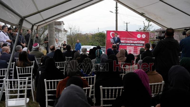 Şehit Kaymakam Safitürk, vefatının 7’nci yılında kabri başında anıldı