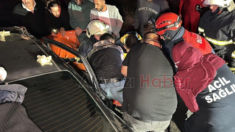 Sakarya-Düzce sınırında kaza: 1 ölü, 7 yaralı