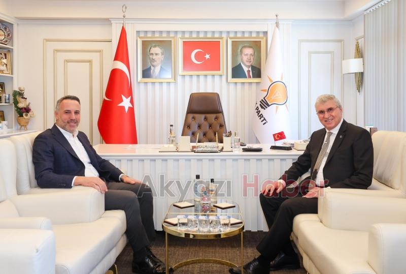 Başkan Yüce'den Tever'e ziyaret: Birlik, beraberlikle tek derdimiz memleket