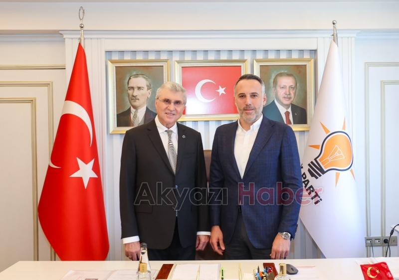 Başkan Yüce'den Tever'e ziyaret: Birlik, beraberlikle tek derdimiz memleket