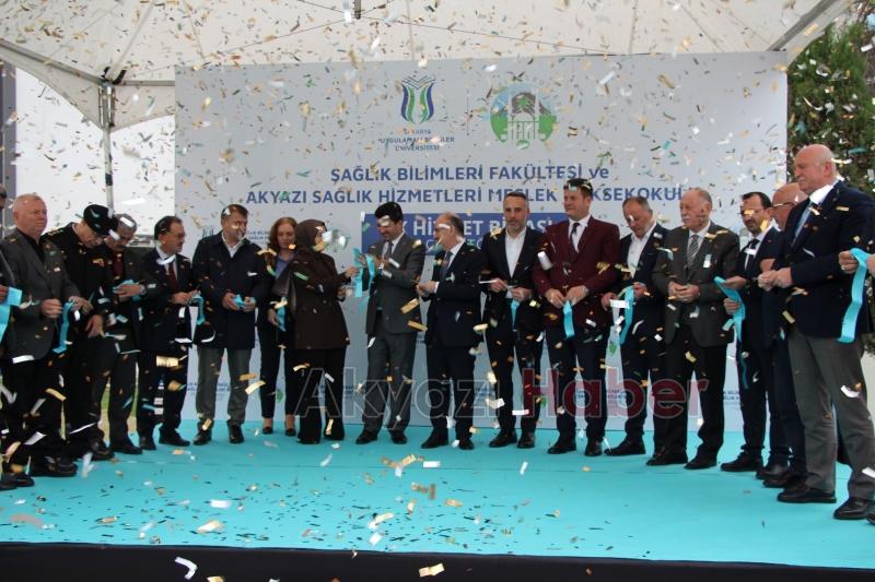 Sağlık Bilimleri Fakültesi ve Akyazı Sağlık Hizmetleri MYO binası açıldı