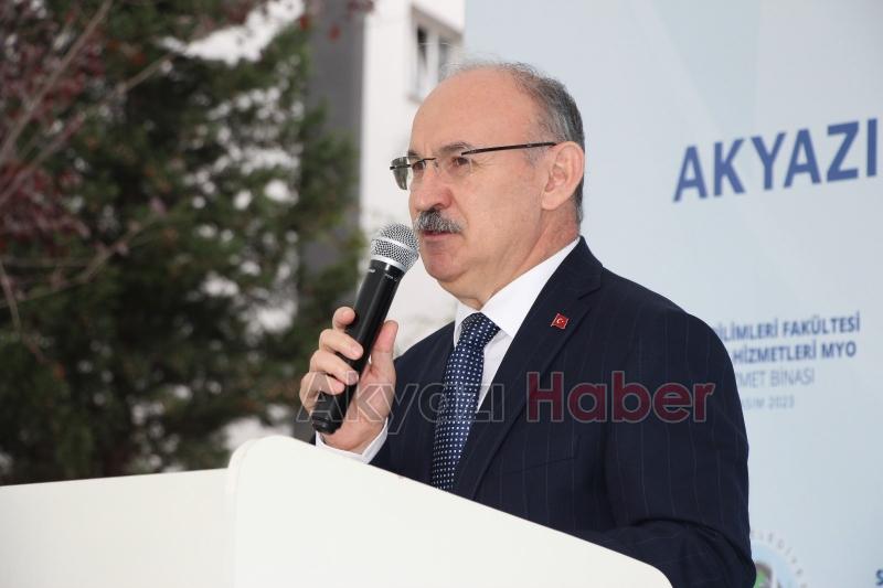 Sağlık Bilimleri Fakültesi ve Akyazı Sağlık Hizmetleri MYO binası açıldı