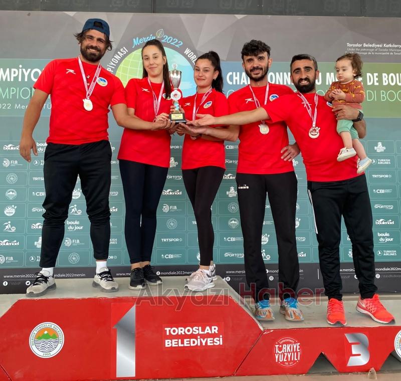 Büyükşehir Bocce Takımı 2. lige yükseldi