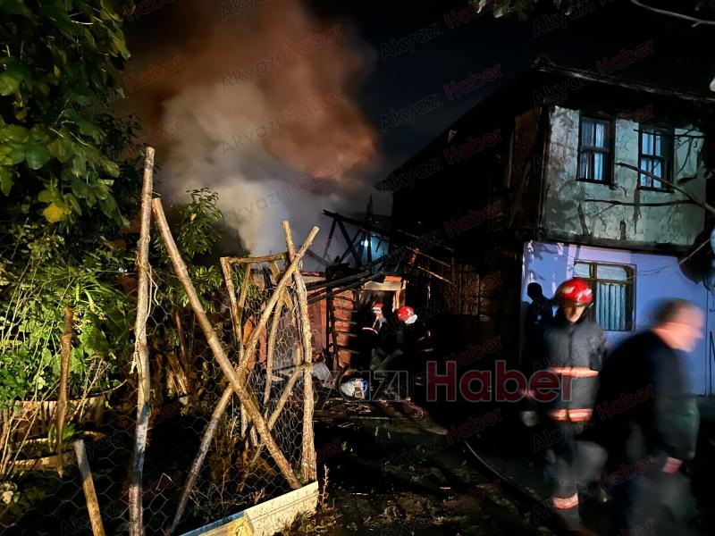 Karapürçekte yangın