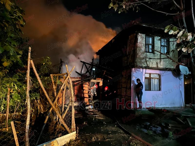 Karapürçekte yangın