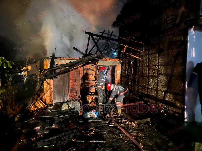 Karapürçekte yangın