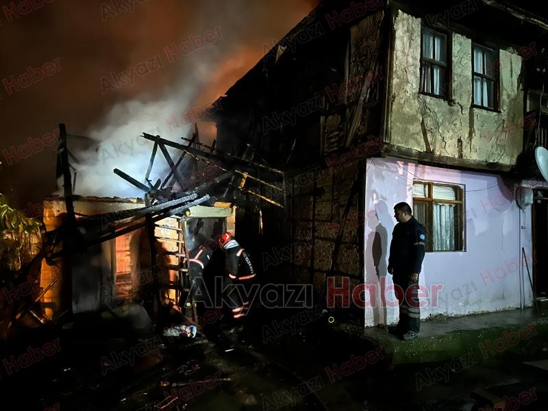 Karapürçekte yangın