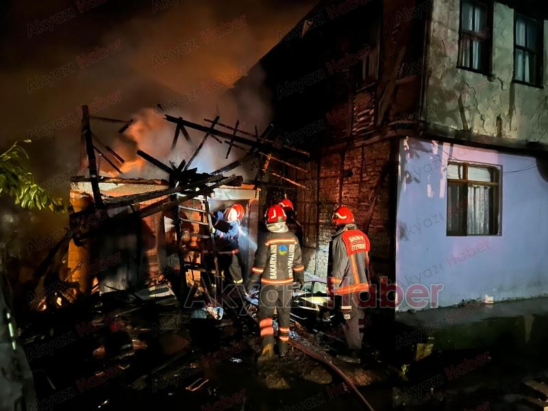 Karapürçekte yangın