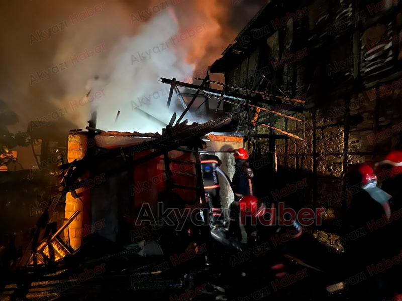 Karapürçekte yangın