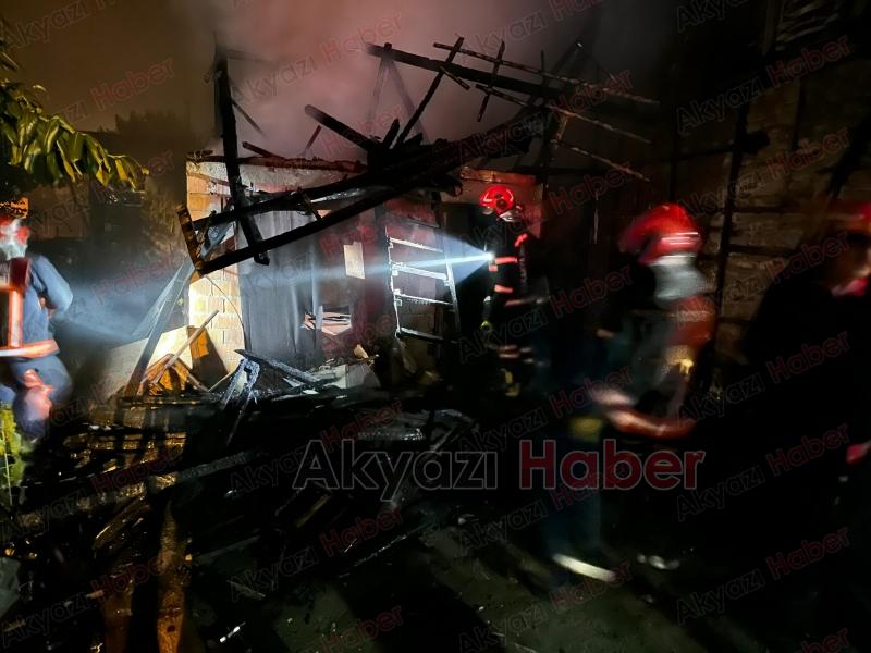 Karapürçekte yangın