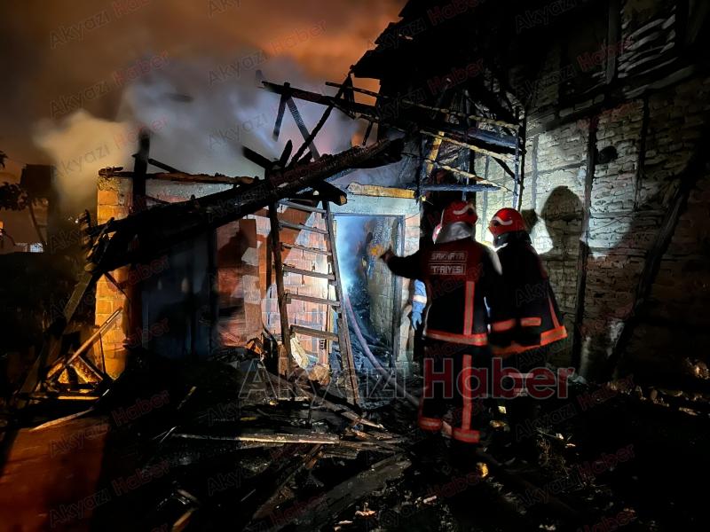 Karapürçekte yangın