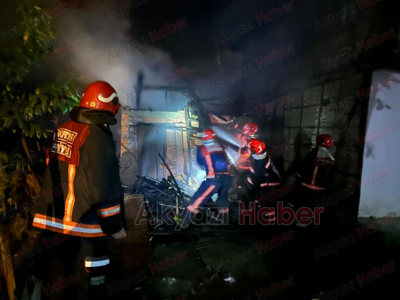 Karapürçekte yangın