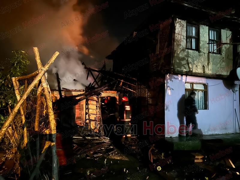 Karapürçekte yangın