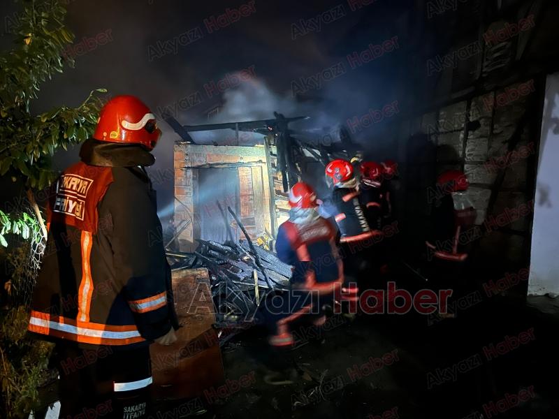 Karapürçekte yangın