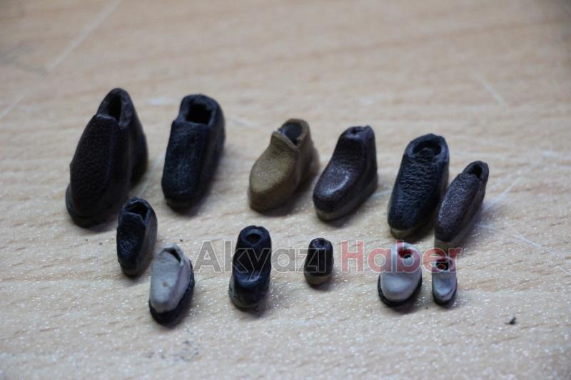 Alaattin Usta minyatür ayakkabılarıyla rekorlar kitabına girmek istiyor