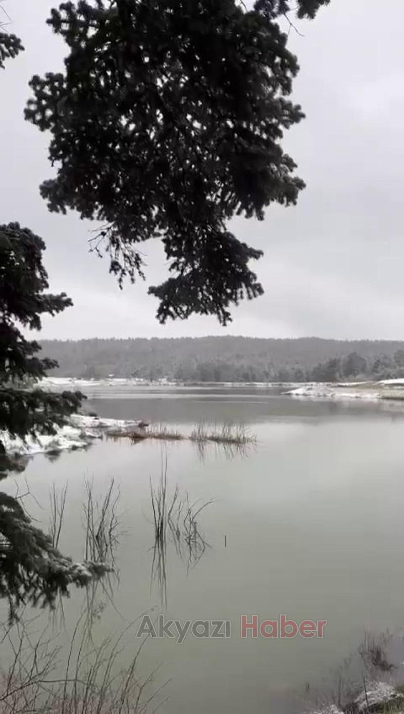 Yüksek kesimlerde kar kalınlığı 25 santimetreye ulaştı