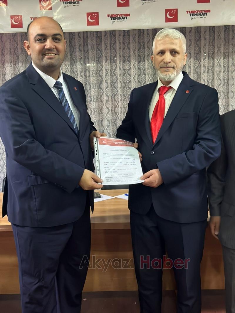 Zekeriya Alan Akyazı Belediye Başkan aday adayı oldu