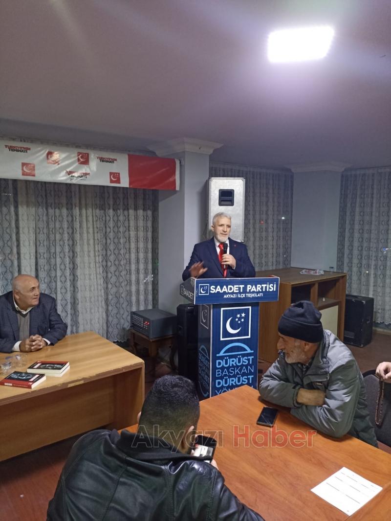 Zekeriya Alan Akyazı Belediye Başkan aday adayı oldu