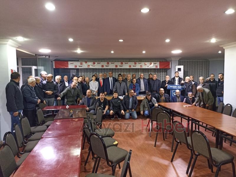 Zekeriya Alan Akyazı Belediye Başkan aday adayı oldu