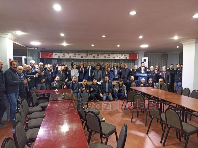 Zekeriya Alan Akyazı Belediye Başkan aday adayı oldu