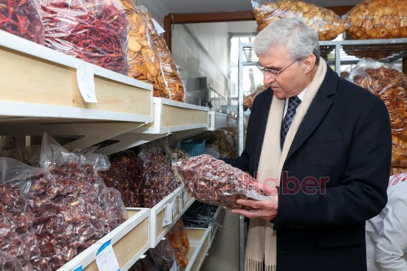 Sakarya Büyükşehir 10 ton kuru sebze ve meyve üretti