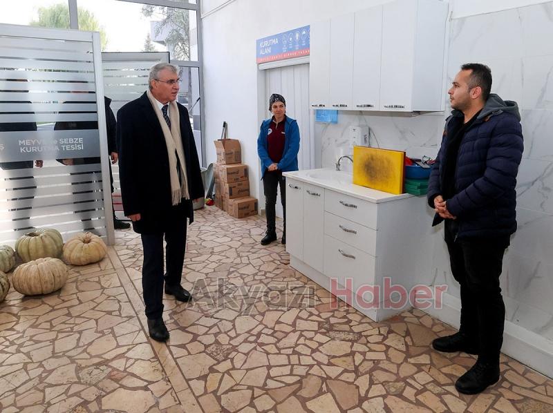 Sakarya Büyükşehir 10 ton kuru sebze ve meyve üretti