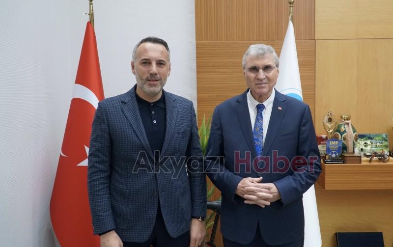 Yunus Teverden Ekrem Yüceye ziyaret