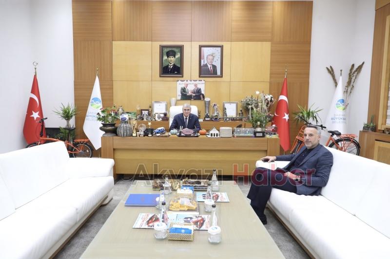 Yunus Teverden Ekrem Yüceye ziyaret