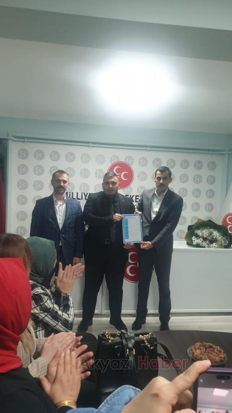 Uğur Bilgiç meclis üyesi aday adayı