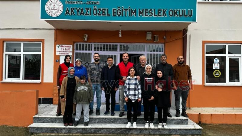 Akyazı Özel Eğitim Meslek Okulunda Kızılay etkinliği