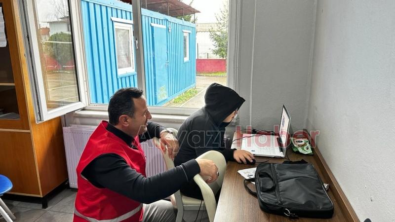 Akyazı Özel Eğitim Meslek Okulunda Kızılay etkinliği