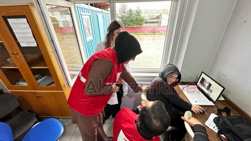 Akyazı Özel Eğitim Meslek Okulunda Kızılay etkinliği