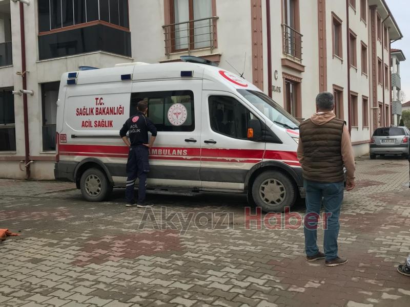 İlaç içip fenalaştı hastaneye kaldırıldı