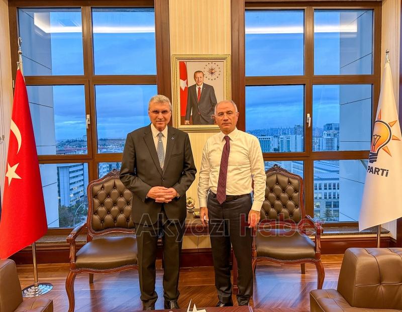 Başkan Yüce Ankara'da ziyaretlerde bulundu