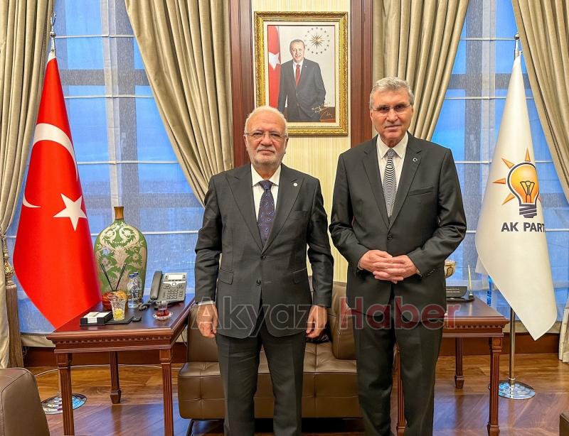 Başkan Yüce Ankara'da ziyaretlerde bulundu