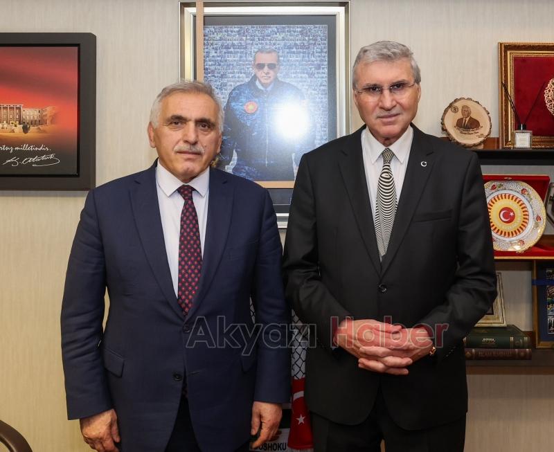 Başkan Yüce Ankara'da ziyaretlerde bulundu